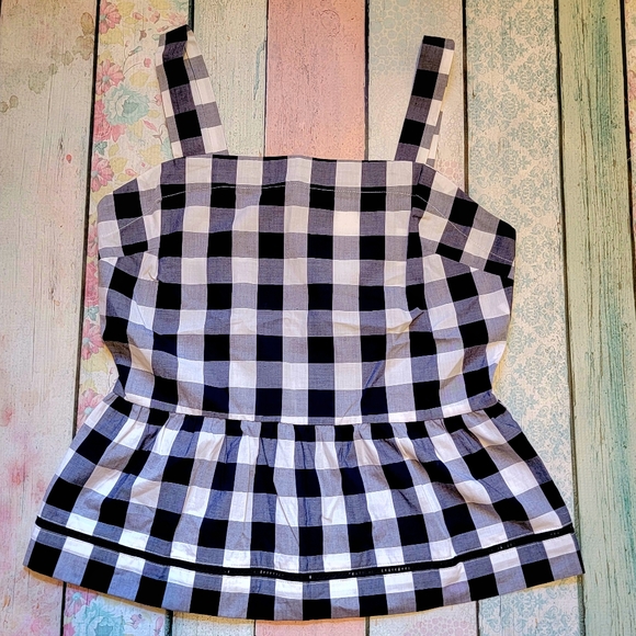 Maison Jules|Plaid Top - Picture 2 of 8